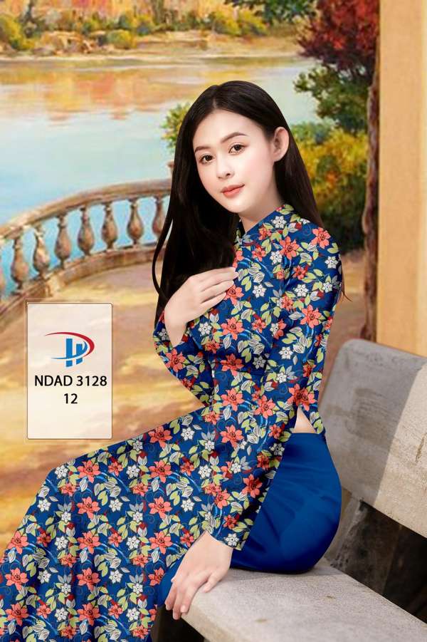 Vải Áo Dài Hoa Đều AD NDAD3128 51